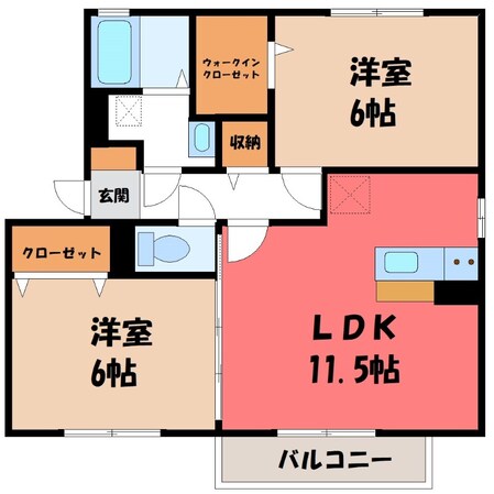 グランベルク Cの物件間取画像